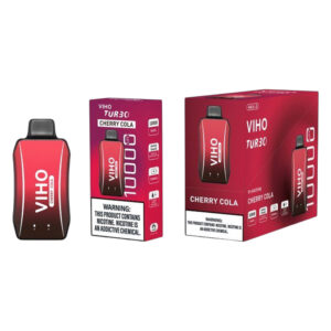 VIHO TURBO 10K CHERRY COLA 5% - BOX OF 5