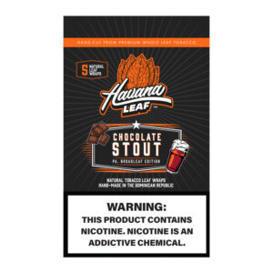HAVANA 5PK LEAF CHOCOLATE STOUT - BOX OF 8