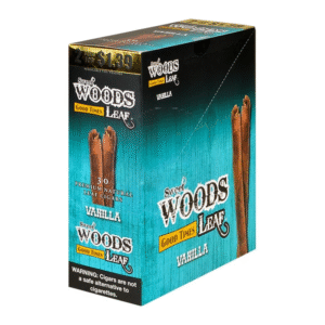 SWEET WOODS LEAF VANILLA 2PK - BOX OF 15 POUCHES