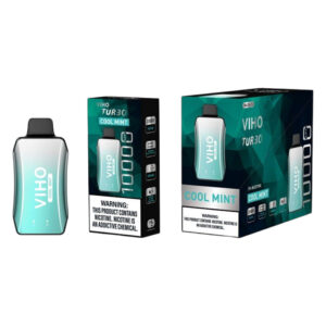 VIHO TURBO 10K COOL MINT 5% - BOX OF 5