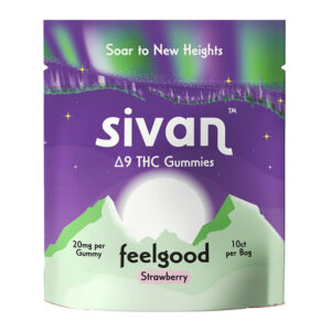 SIVAN DELTA9 THC GUMMIES STRAWBERRY 10 GUMMIES PK - BOX OF 10