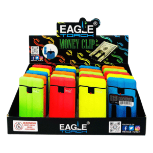 EAGLE TORCH W/MONEY CLIP 20CT