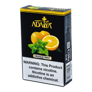 ADALIYA HOOKAH TOBACCO ORANGE MINT - 50 GRAMS BOX OF 10 PACKETS