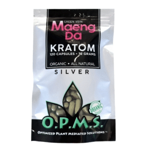 GREEN VEIN MAENG DA KRATOM 120CAPSULES