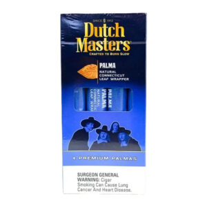 DUTCH MASTERS 4PK PREMIUM PALMA CIGARS PALMA 20CT - PACK OF 5