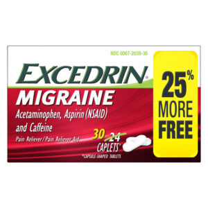 EXCEDRIN MIGRAINE 30/CT