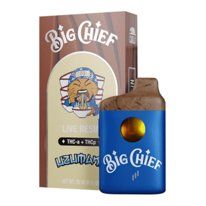 BIG CHIEF THC-A + THC-P DISPOSABLE 3G UZUMAKI HYBRID- BOX OF 6