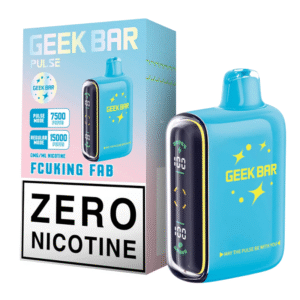 GEEK BAR PULSE ZERO DISPOSABLE 15000PF FCUKING FAB -BOX OF 5 (7500PF PULSE MODE)
