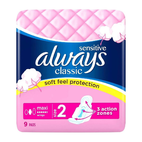 ALWAYS CLASSIC SUPER MAXI 9PK