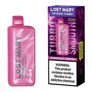 LOST MARY MT 15K TURBO GRAPEFRUIT BERRIES 5% - BOX OF 5