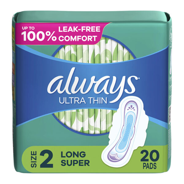 ALWAYS ULTRA THIN SUPER LONG 20PK