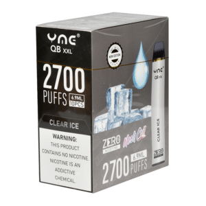 YME QB XXL CLEAR ICE 0% - BOX OF 10
