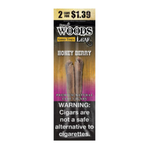 SWEET WOODS LEAF HONEY BERRY 2PK - BOX OF 15 POUCHES