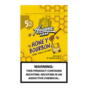 HAVANA 5PK LEAF HONEY BOURBON - BOX OF 8