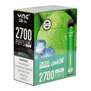 YME QB XXL APPLE ICE 0% - BOX OF 10