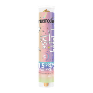 TRUEMOOLA HAPPY TUBE 1.5G PRE ROLL UNICORN POOP HYBRID - BOX OF 25