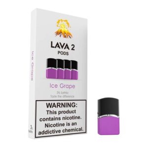 LAVA 2 PODS ICE GRAPE 3% - BOX OF 5