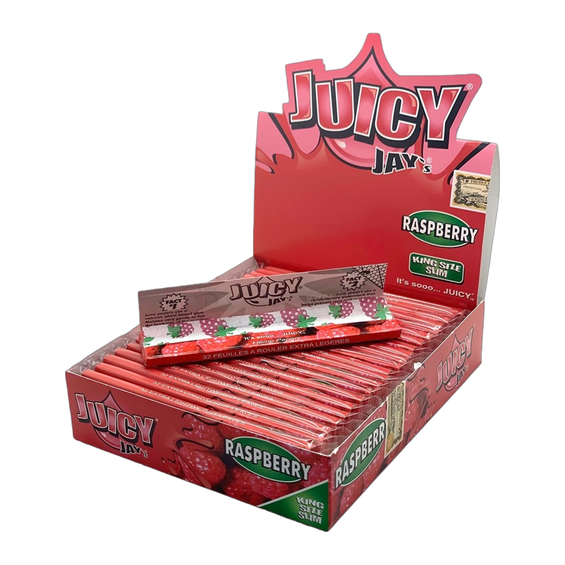 JUUICY JAY KING SLIM RASPBERRY