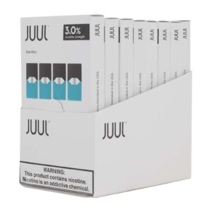 JUUL MENTHOL 3% 4PK 8CT