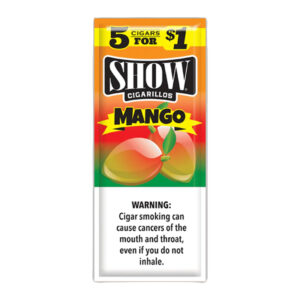SHOW 5PK CIGARILLOS MANGO - BOX OF 15 POUCHES