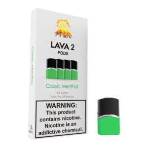 LAVA 2 PODS CLASSIC MENTHOL 5% - BOX OF 5