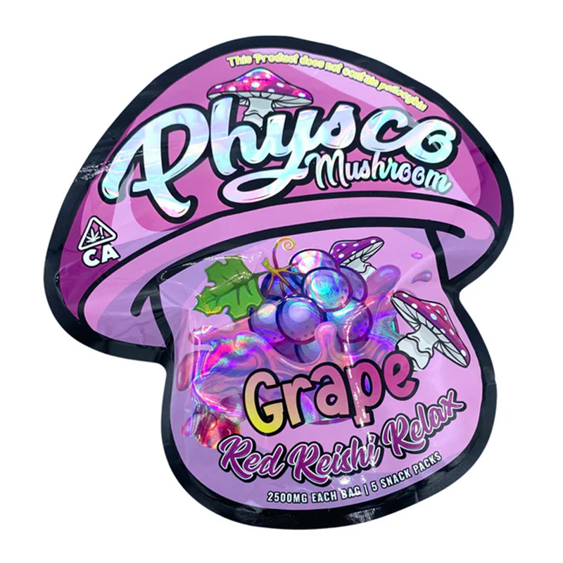 PHYSCO MUSHROOM 2500MG GRAPE RED REISHI RELAX - PACK OF 5