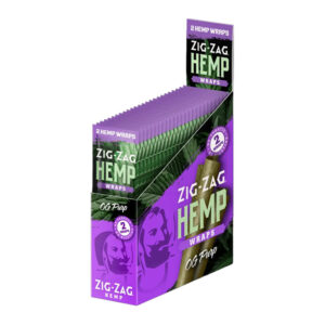 ZIG ZAG HEMP 25POUCH_OG PURP