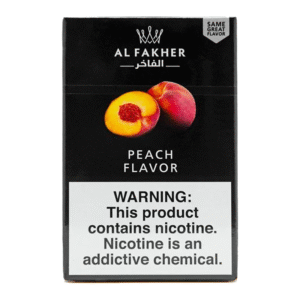 AL FAKHER HOOKAH TOBACCO PEACH FLAVOR - 50 GRAMS BOX OF 10 PACKETS