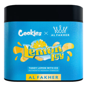 AL FAKHER COOKIES HOOKAH TOBACCO LEMON ICY FLAVOR - 250 GRAMS JAR