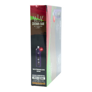 AL FAKHER CROWN BAR BIG CLOUD 8K CRYSTAL WATERMELON KIWI 5% - BOX OF 5