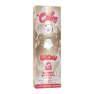 CAKE GLOW 3.0G DISPOSABLE SUNDAE CAKE MIX SATIVA- BOX OF 5