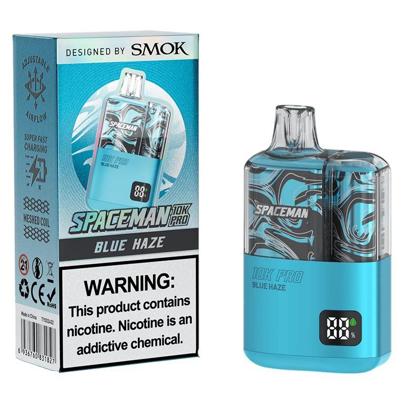 SPACEMAN 10K PRO BLUE HAZE 5% – BOX OF 5 – Eagle Distribution