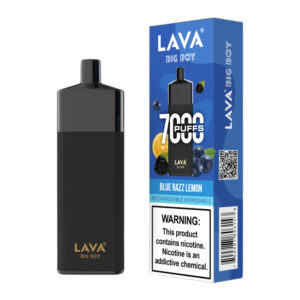 LAVA BIG BOY 7K BLUE RAZZ LEMON 5% - BOX OF 10