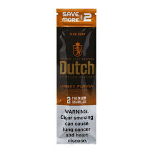 DUTCH MASTERS 2PK HONEY FUSION GOLDEN - DUAL BOX OF 15 POUCHES