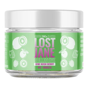 LOST JANE COLLECTIVE THCA FLOWER KIWI KUSH BERRY INDICA 4G JAR