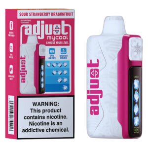 ADJUST MYCOOL 40K SOUR STRAWBERRY DRAGON FRUIT 5% - BOX OF 5