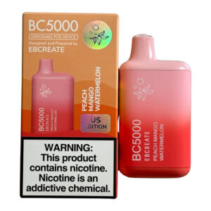 EBCREATE BC5000 PEACH MANGO WATERMELON 5% - BOX OF 10