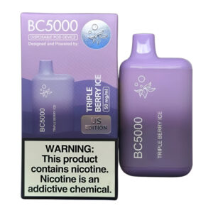 EBCREATE BC5000 TRIPLE BERRY ICE 5% - BOX OF 10