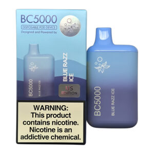 EBCREATE BC5000 BLUE RAZZ ICE 5% - BOX OF 10