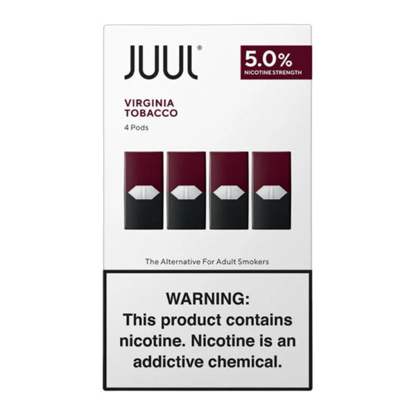 JUUL VIRGINIA TOBACCO 5% 4PK