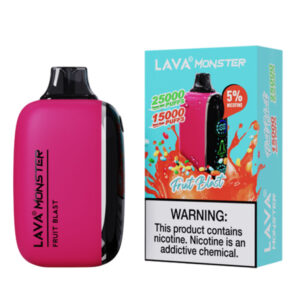 LAVA MONSTER 25K FRUIT BLAST 5% - BOX OF 5