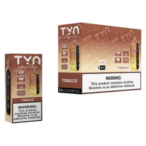 TYN 50K PF TOBACCO 5%- BOX OF 5