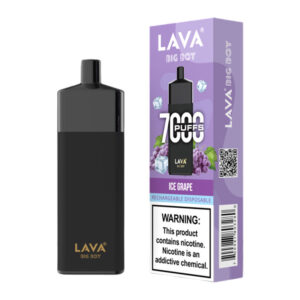 LAVA BIG BOY 7K ICE GRAPE 5% - BOX OF 10