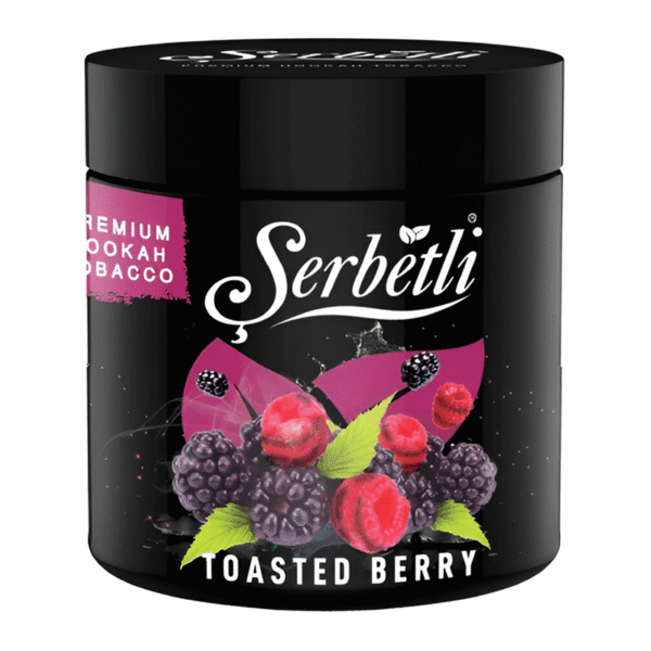 SERBETLI PREMIUM HOOKAH TOBACCO 250G JAR - TOASTED BERRY