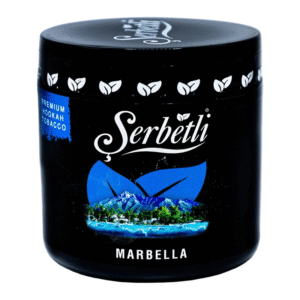 SERBETLI PREMIUM HOOKAH TOBACCO 250G JAR - MARBELLA