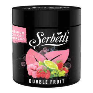 SERBETLI PREMIUM HOOKAH TOBACCO 250G JAR - BUBBLE FRUIT