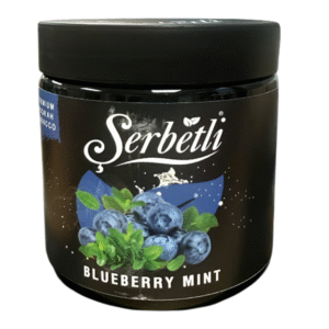SERBETLI PREMIUM HOOKAH TOBACCO 250G JAR - BLUEBERRY MINT