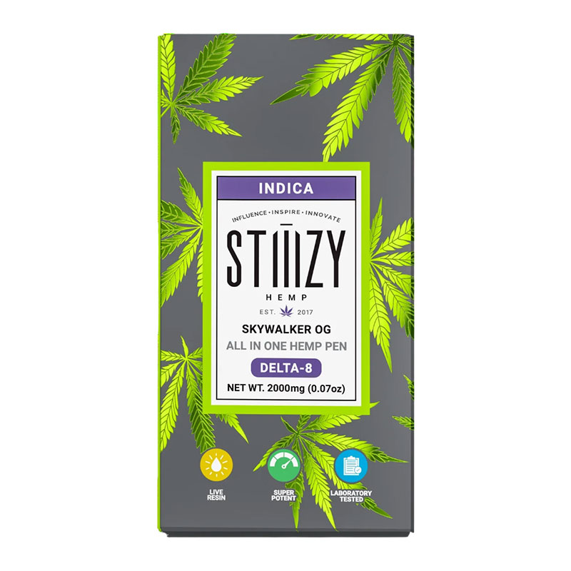 STIIIZY AIO DISPOSABLE DELTA 8 2GM -BOX OF 10