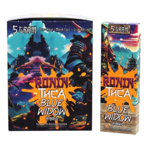 RONIN THCA 5 GRAM PENS BLUE WIDOW HYBRID - BOX OF 5