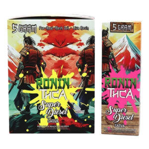 RONIN THCA 5 GRAM PENS SUPER DIESEL SATIVA - BOX OF 5